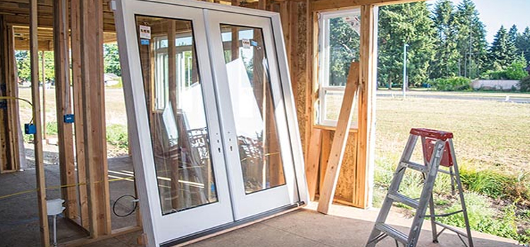 french door installation West Little River